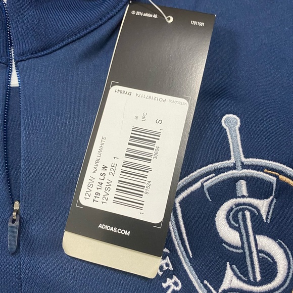 NWT ADIDAS CLIMACOOL EMBROIDERED ZIP UP JACKET - Picture 5 of 8